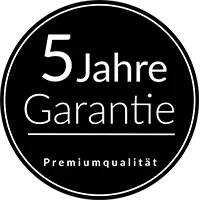 5 Jahre Garantie Siegel